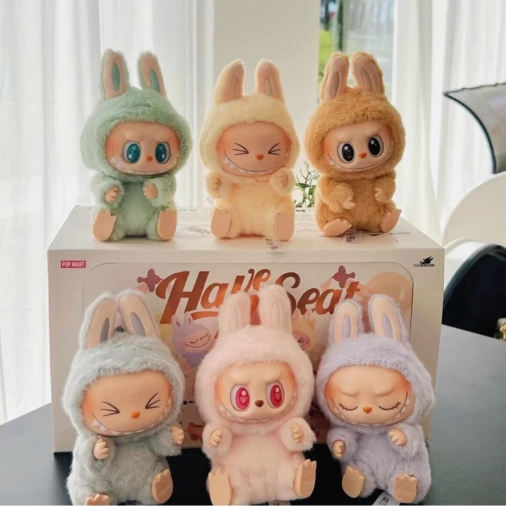 Pop Mart Bunny Plush Set - Multicolor